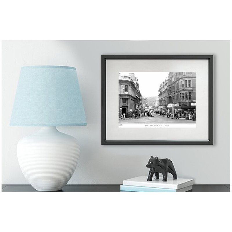 Newport, High Street C1950 - Single Picture Frame Print, 60cm H x 80cm W x 2.3cm D