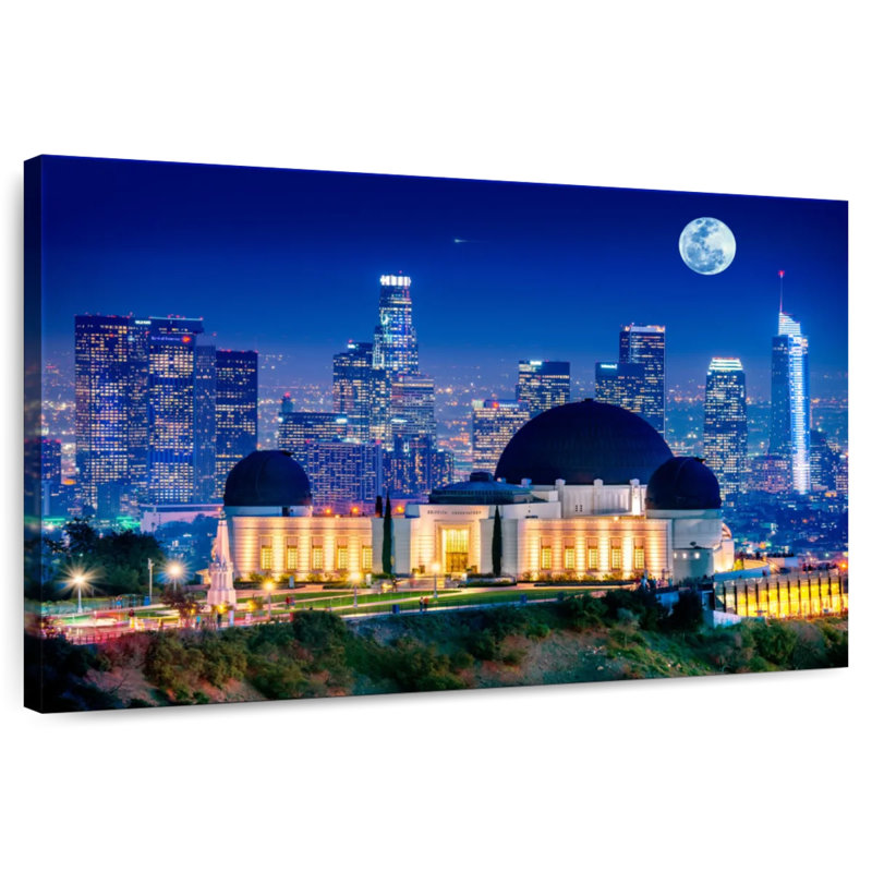 Kavia Griffith Park Observatory, 34" H x 51" W