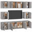 Aedyn Unfinished Floating TV Stand for TVs up to 78"-856099289