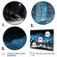 Black Blue Los Angeles Beautiful Cityscape On Canvas Print-1764986052-1764986053