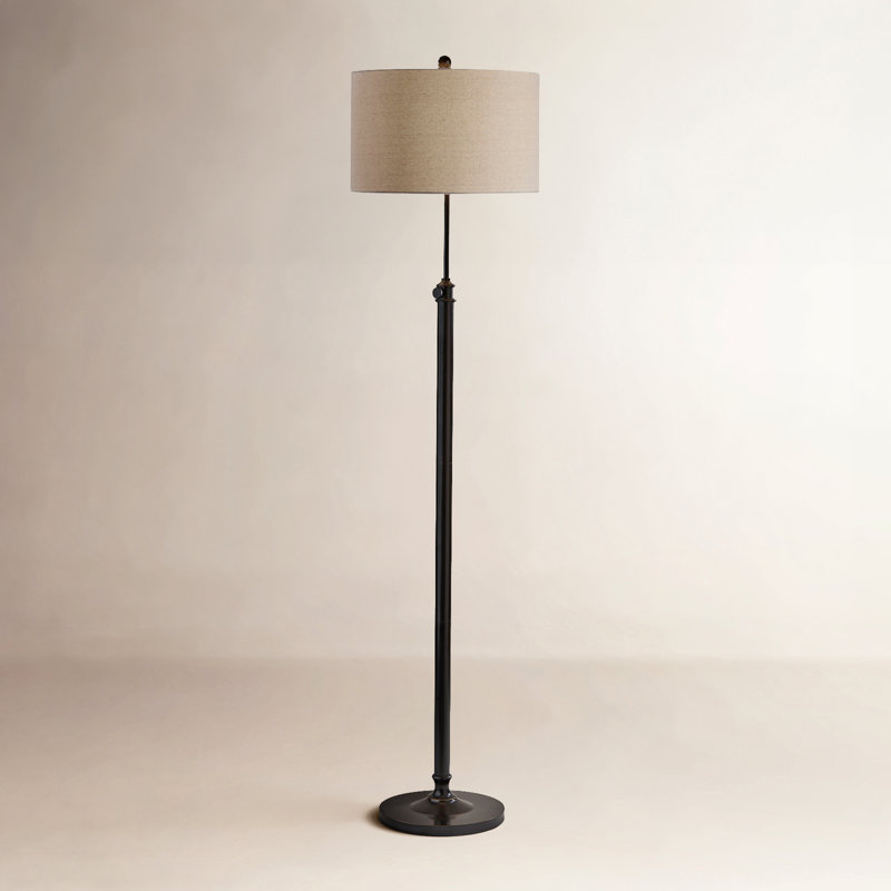 Lampe sur pied 57 po Elita, Bronze antique