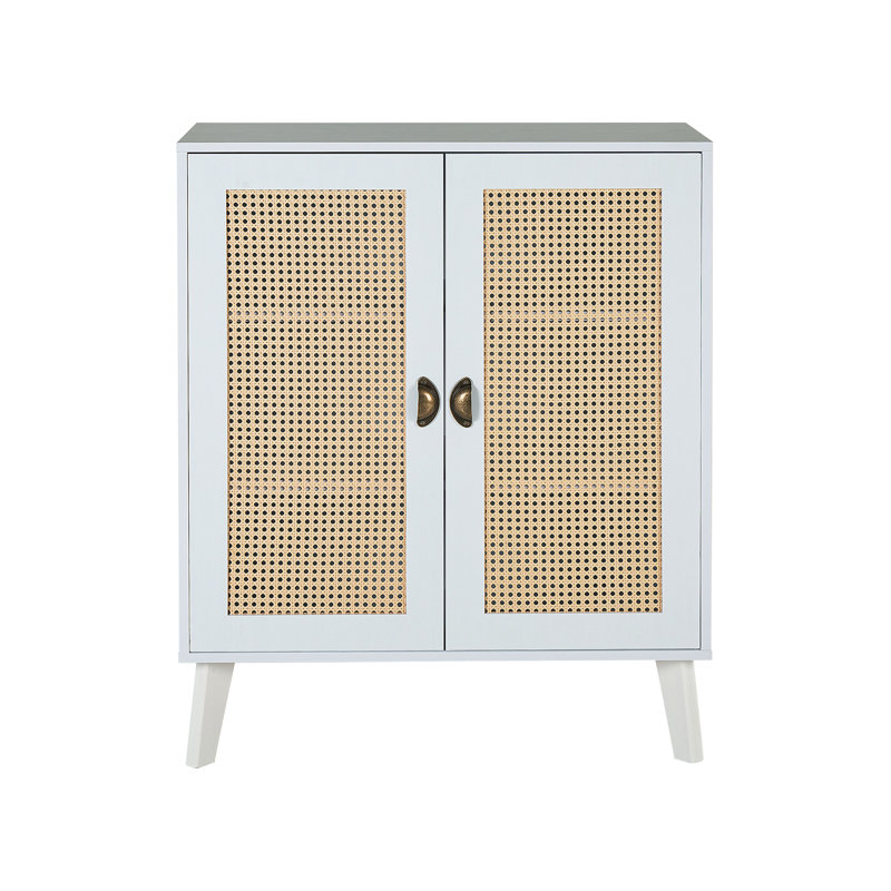 Sehili 80cm Sideboard, White/Beige