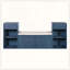 Banc de rangement tout-en-un avec coussin, compartiments, tiroirs et tablettes ouvertes, banc de rangement-129506414