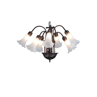 Pond Lily 7 - Light Chandelier