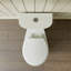 19.5''Tall Comfortable SeatHeight Round Two-Piece Floor Mounted Toilet (Seat Included)-100864812