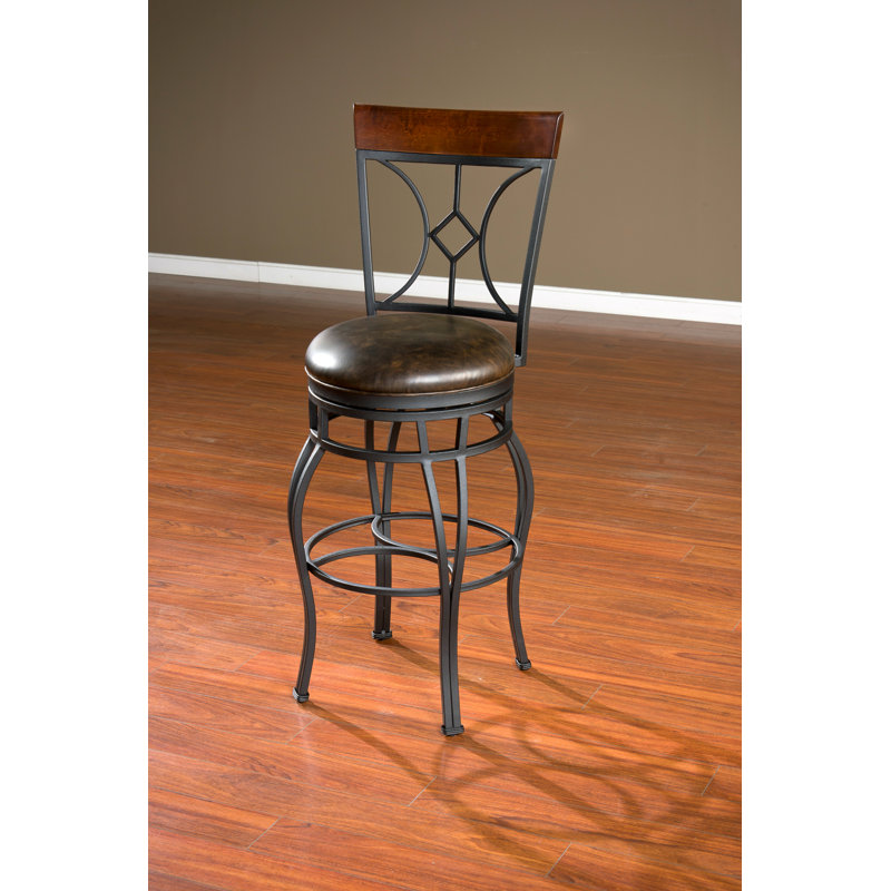 Tabouret de bar rotatif 26 po Dombroski