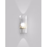 Armonia Wall Lamp 14 Fume' Rombi Matt Black Nickel E12 Ul