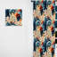 Tribal Fusion Marble Motif III - Rideau obscurcissant en marbre abstrait - 1 panneaux-107610673