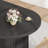 71" Oval Dining Table Kitchen Table With Tambour Double Pedestal Base-116356037