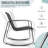 2 - Person Outdoor Dining Set, 3-Piece PVC-coated polyester Rocking Outdoor Seating Group-1890723730