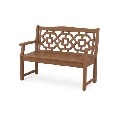 Chinoiserie Outdoor Bench