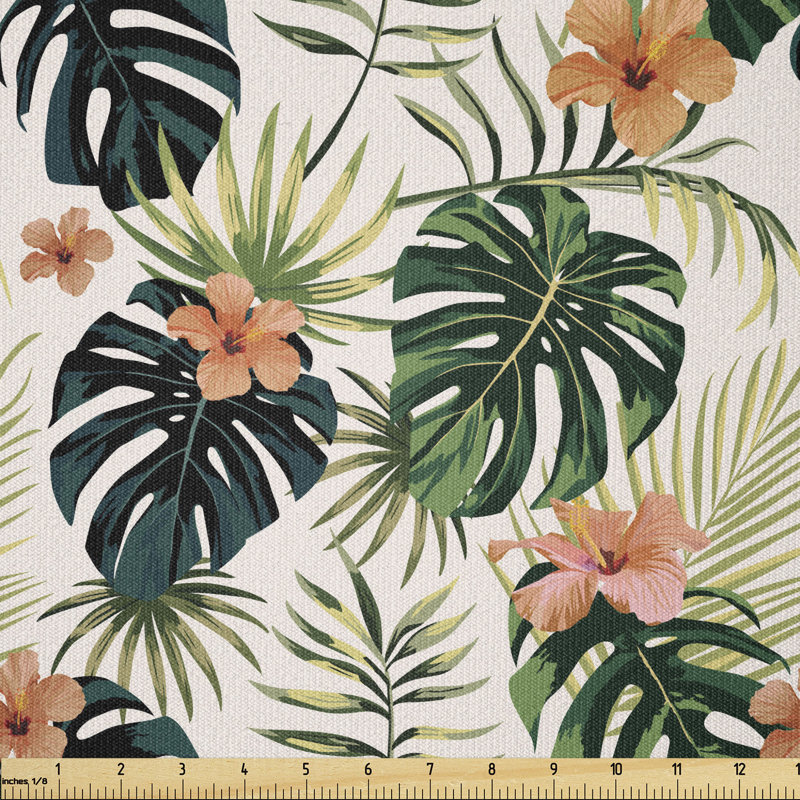 Debraha Tropical Flowers in Life Multi-Purpose Fabric