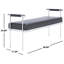 Banc rembourré en similicuir Alishia-1733897922-1733897920