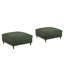 Rothsay Solid-Color Square Corduroy Ottoman(Set Of 2)-722625961