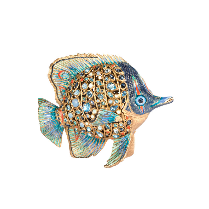 Weston Butterfly Fish Figurine