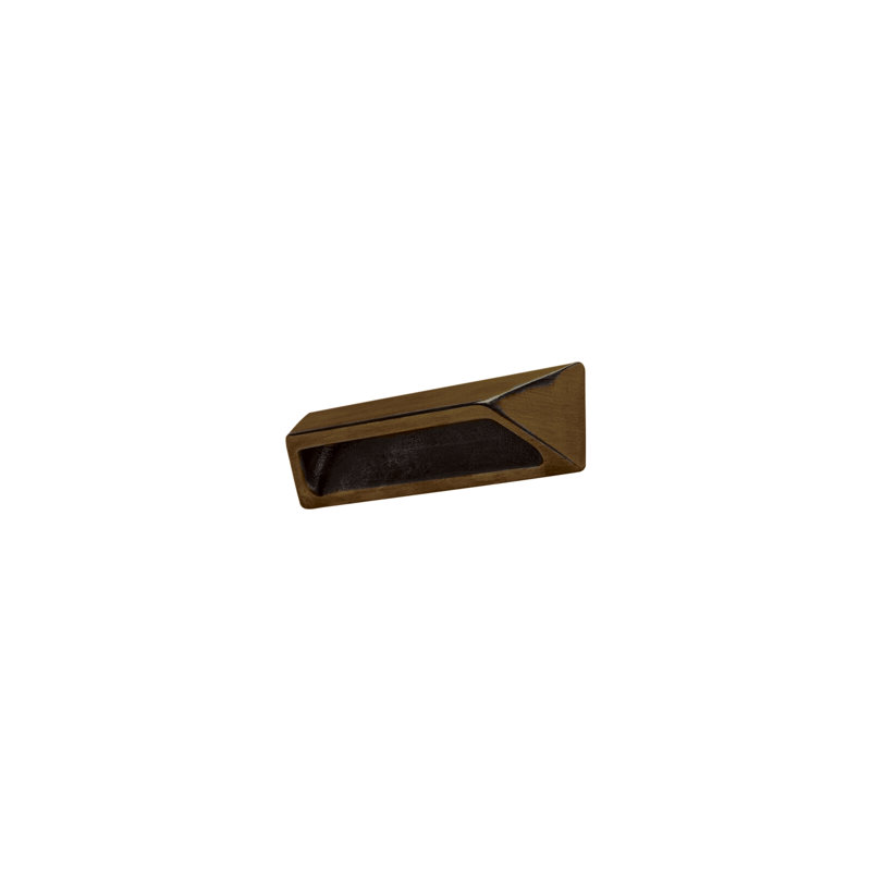 Empire Cup / Bin Pull, Silicon Bronze Rust