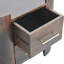 55cm W Solid Wood Bedside Table
