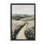 Cadre flottant blanc Hyacinth Meadow Path, conception par Petal Prints Design-1295600145-1295600151