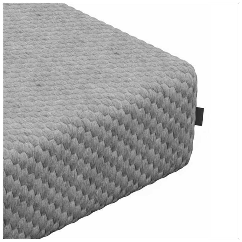 Diamant Greyson tout-mousse gel rafraîchissant cascade de mousse à mémoire de forme, sensation moyenne, certifié Greenguard Gold