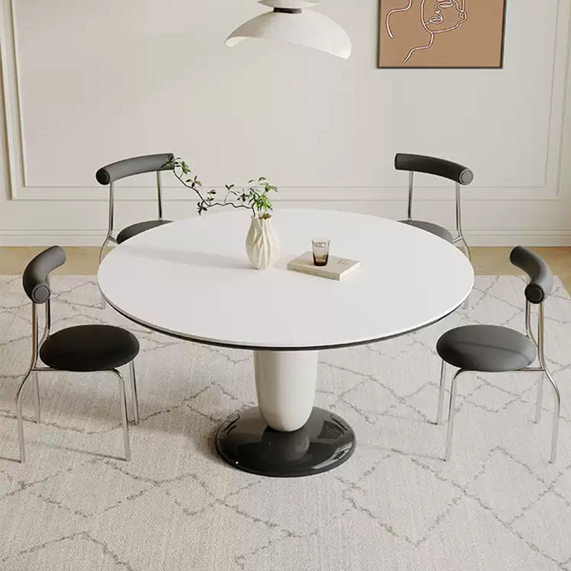 Ensemble de table de salle à manger moderne, H 29,5 po x L 47,2 po x l 47,2 po
