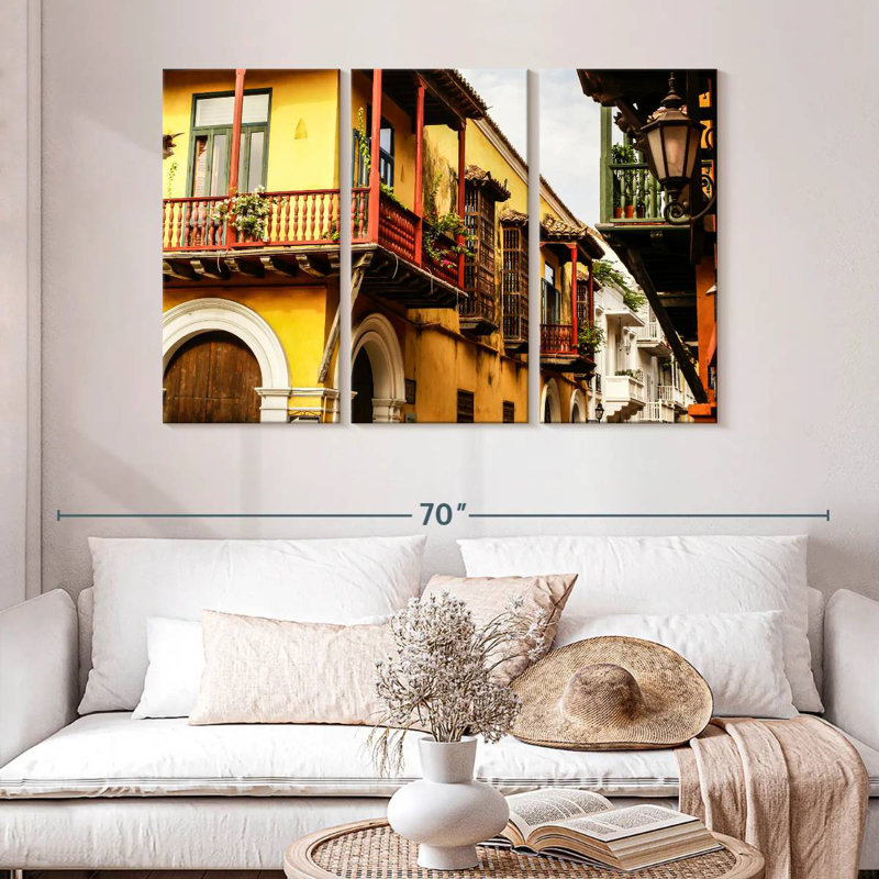Lilie Maison Espagnole à Cartagena, H 32 po x l 50 po