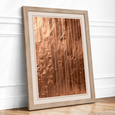 Vertical Rhythm Industrial - Framed Print