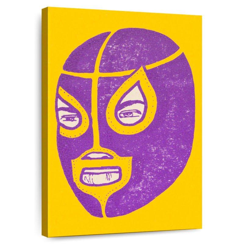 Leisha Wrestling Face, 51" H x 34" W