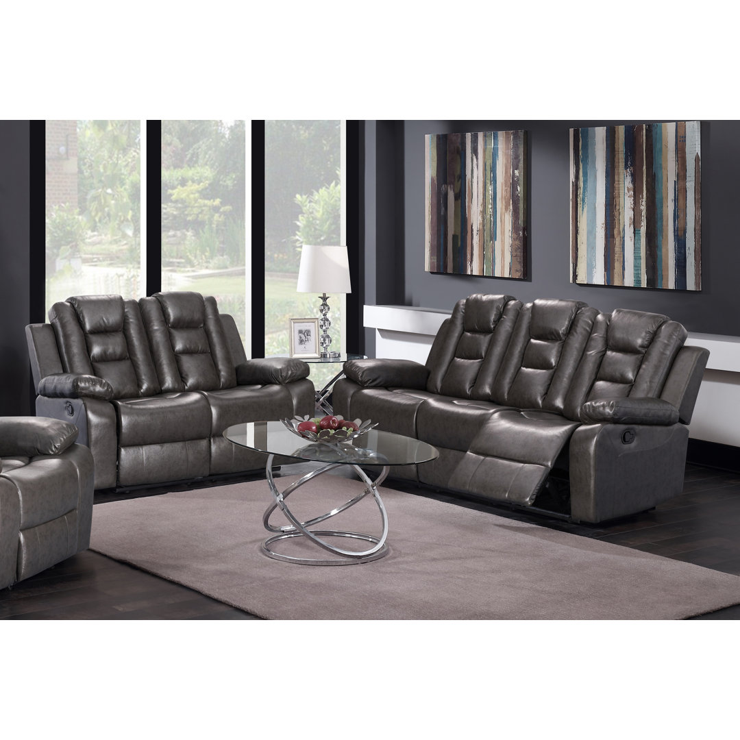 Skeffingt 2 - Piece Faux Leather Living Room Set Winston Porter