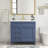 Clancie 36'' Single Bathroom Vanity with Resin Top-856643953