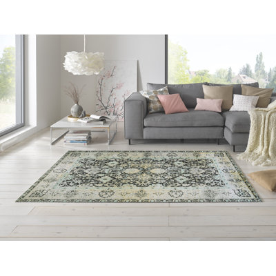 Arvand Non-Slip Floral Doormat