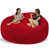 Fausse fourrure rouge est en rupture de stock