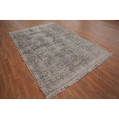Tapis oriental fait à la main Oushak 6 x 8