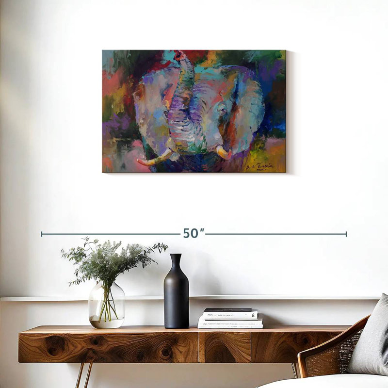 Brampt Elephant III, 20" H x 30" W