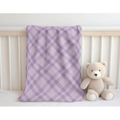 Lily Tartan Velveteen Fleece Blanket