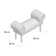 Caius Upholstered Bench