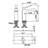 Single-Hole Single-handle Bathroom Faucet-71009323