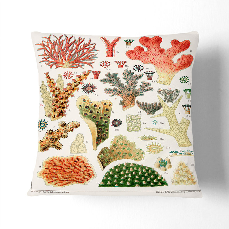 Square Throw Cushion, 55cm H x 55cm W x 20cm D
