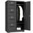 Metal Vertical Filing Cabinet with Lock – 4 Drawer & 1 Door Steel Storage Locker for Office, School, Bedroom, or Living Room-2068590372