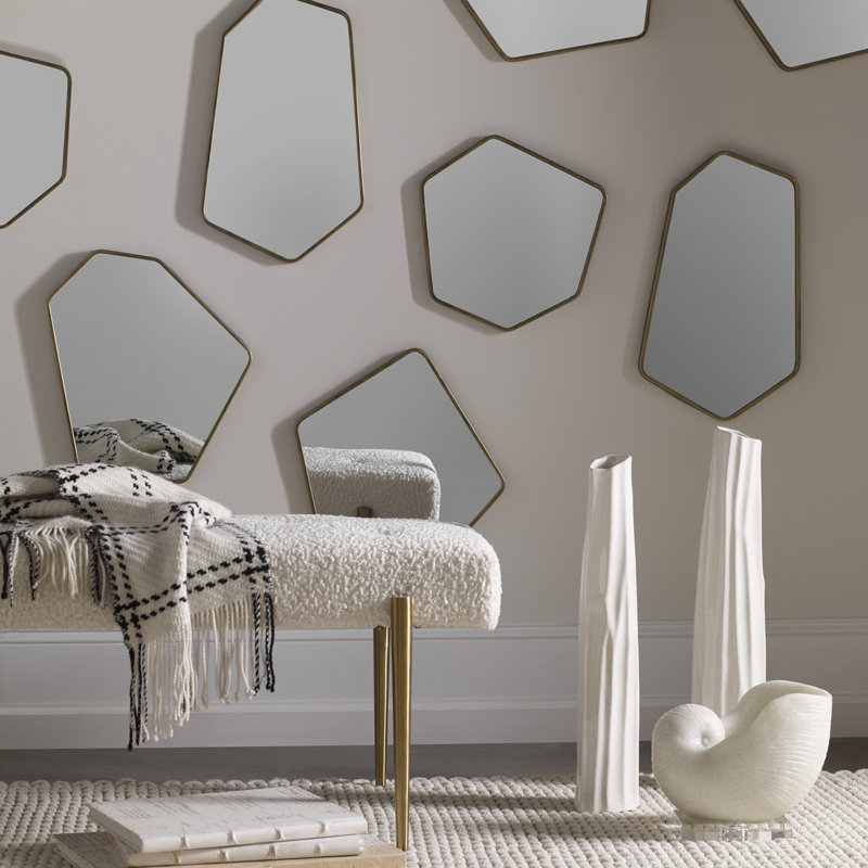 Fischer Metal Irregular Wall Mirror