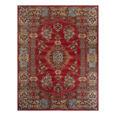 Indoor/Outdoor Traditional Area Rug