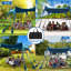 5-8Person 10x10FT Beach Canopy Tent