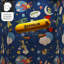 The Little Prince Wallpaper, Deep Blue Airplanes Nursery