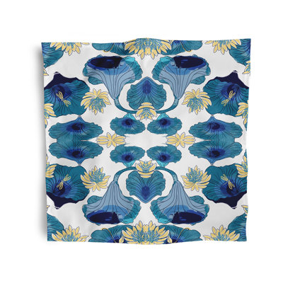 Chanley Polyester Floral Square Napkin