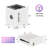 Digiorgio Nightstand With Safe Box And Led Lights And Wireless Charge And Bluetooth Speaker-1477066781