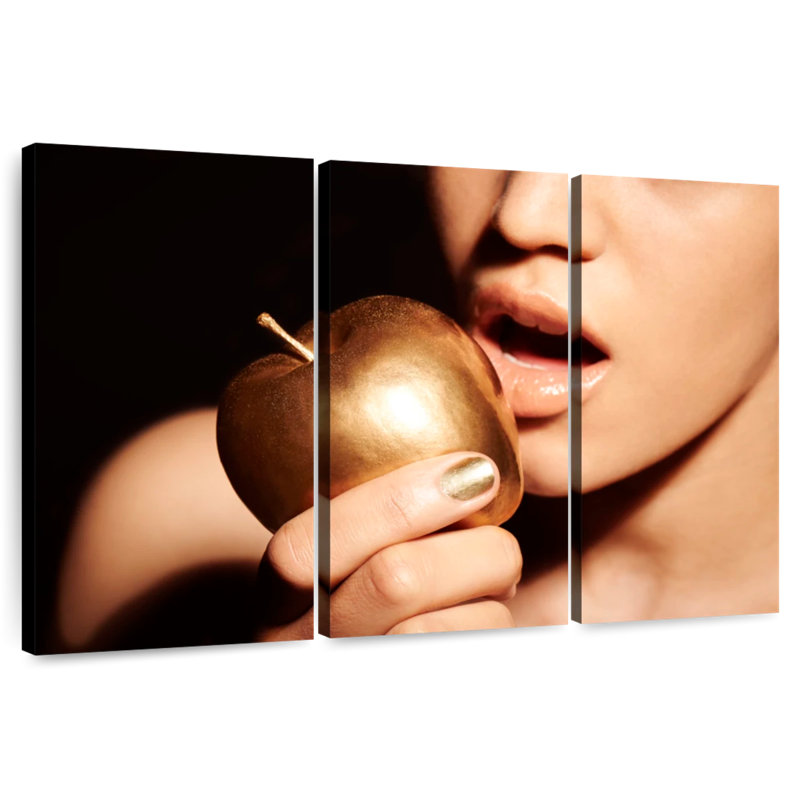 Apple, 32" H x 50" W
