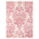 Tapis damassé en laine fabriqué à la main NICOLE MILLER New York