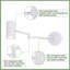 Shonie Iron Swing Arm Sconce