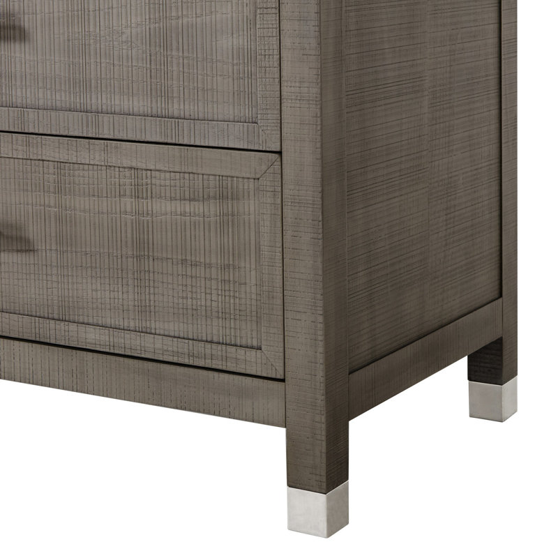 Raffles 3 - Drawer Solid Wood Nightstand