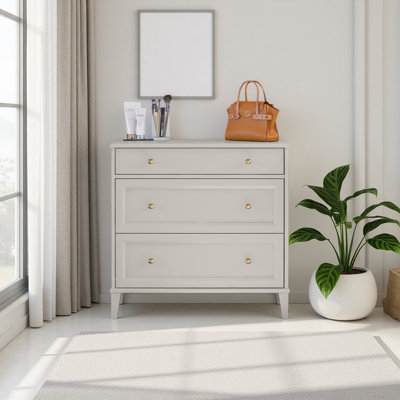 Commode 2 tiroirs avec bureau coulissant