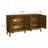 Farmhouse Fluted Sideboard with Geometric Pattern and Adjustable Shelves, a Versatile Storage Solution for Multiple Rooms-1683355097